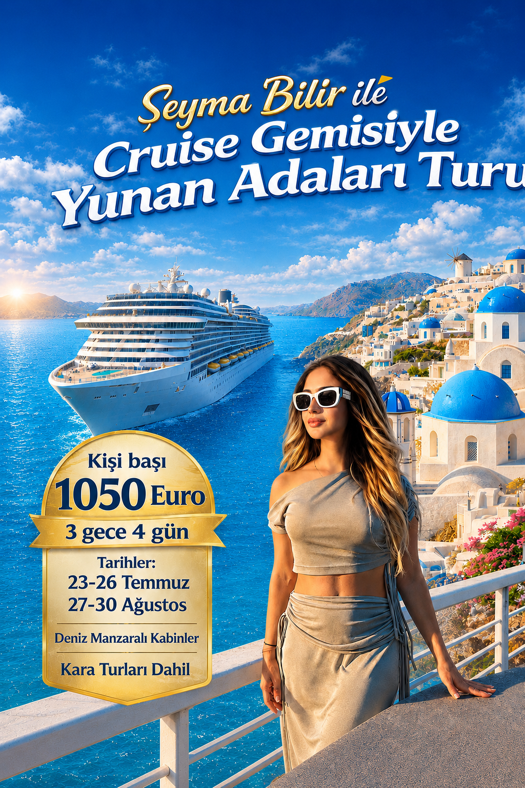 Cruise ile Yunan Adaları Turu