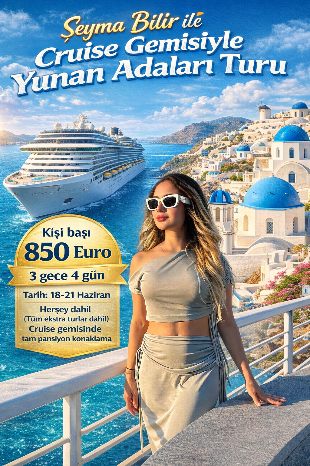 Cruise ile Yunan Adaları Turu